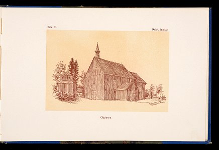 Album naszych zabytkow. T. 1, Koscioly drewniane. Cz. 1, Dyec. gnieznienska 1917 (84000625)