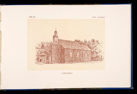 Album naszych zabytkow. T. 1, Koscioly drewniane. Cz. 1, Dyec. gnieznienska 1917 (83999483)