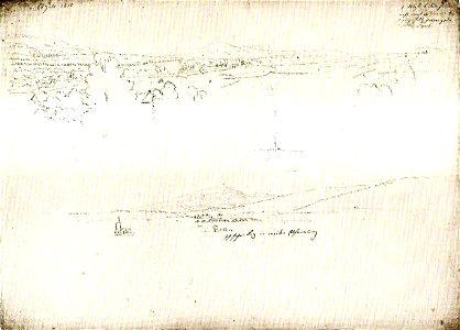 Zwei Landschaftsskizzen