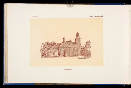 Album naszych zabytkow. T. 1, Koscioly drewniane. Cz. 1, Dyec. gnieznienska 1917 (83997600)