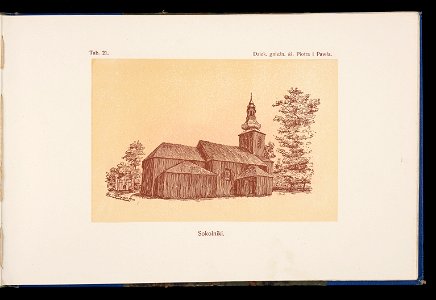 Album naszych zabytkow. T. 1, Koscioly drewniane. Cz. 1, Dyec. gnieznienska 1917 (83996436)