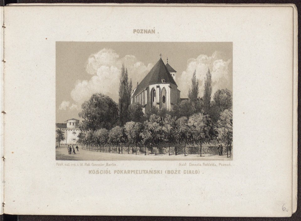 Album miasta Poznania - 18 pamiatkowych widokow rysowanych podlug natury i litografowanych post 1871 (6952388)