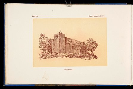 Album naszych zabytkow. T. 1, Koscioly drewniane. Cz. 1, Dyec. gnieznienska 1917 (83997079)