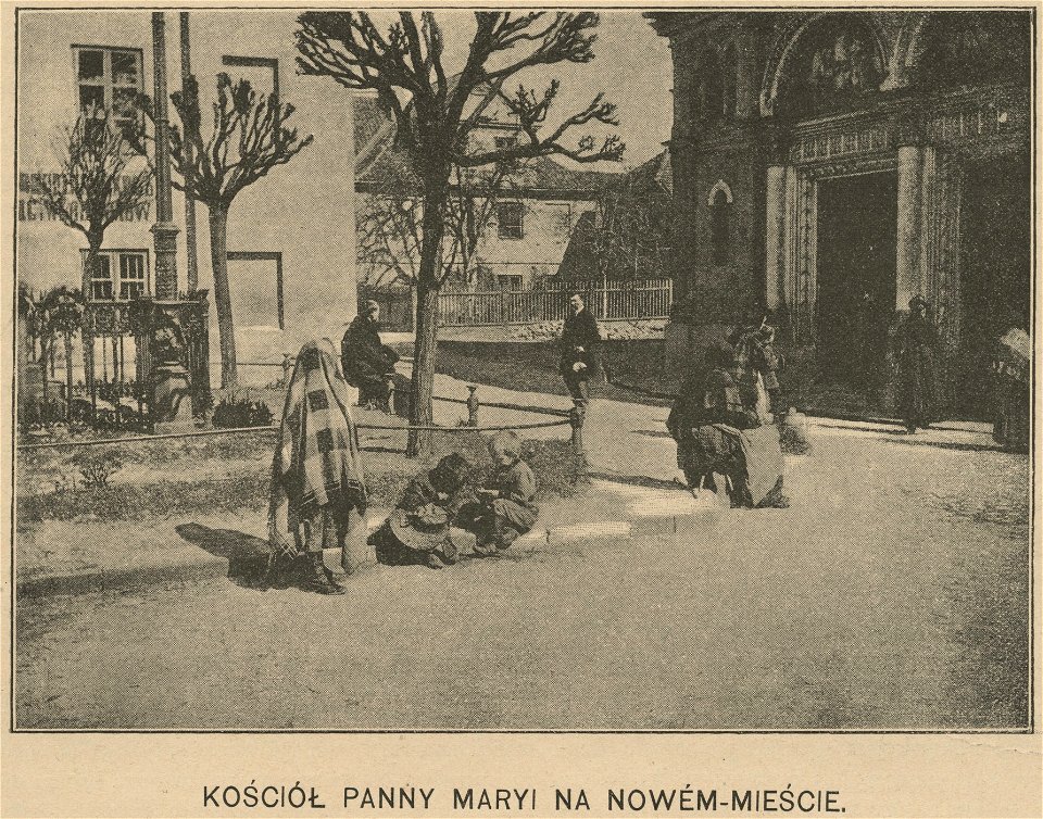 Album Warszawy według fotograficznych zdjęć K. Brandla - Kościół Panny Maryi na Nowem - Mieście (59134)