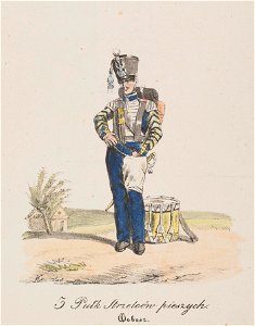 3 Pulk Strzelcow pieszych, Dobosz 1829 (116308734)