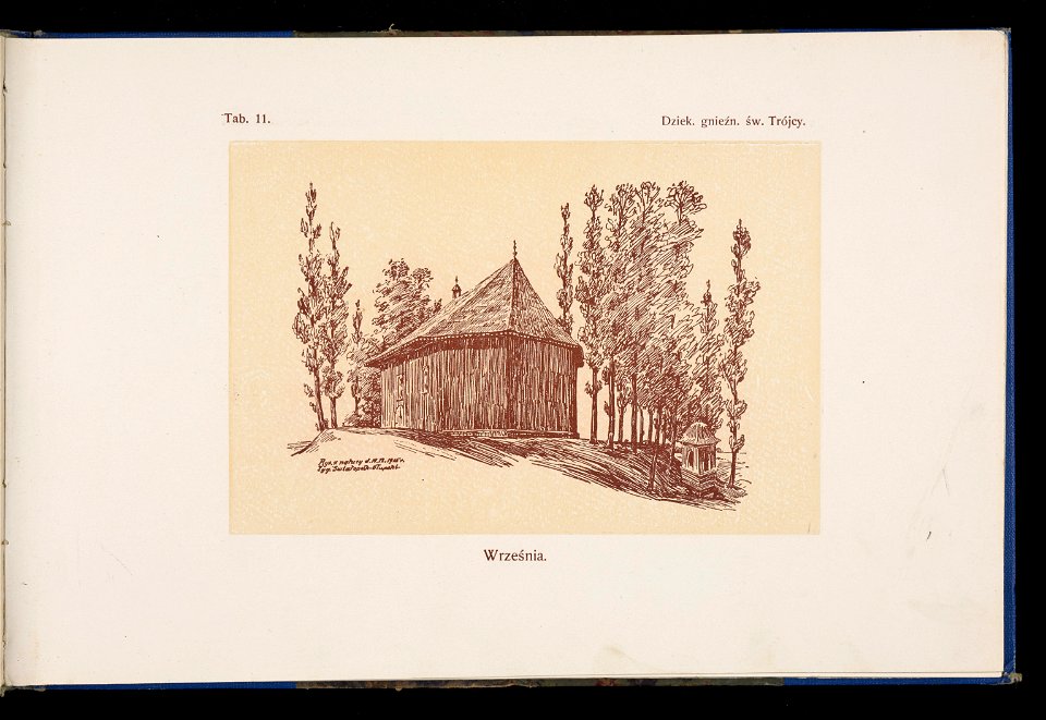 Album naszych zabytkow. T. 1, Koscioly drewniane. Cz. 1, Dyec. gnieznienska 1917 (83995342)