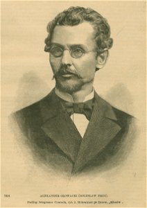 Alexander Głowacki Bolesław Prus Podług fotogramu Conrada ryt. J. Holewiński w Drzew. Kłosów (77178)