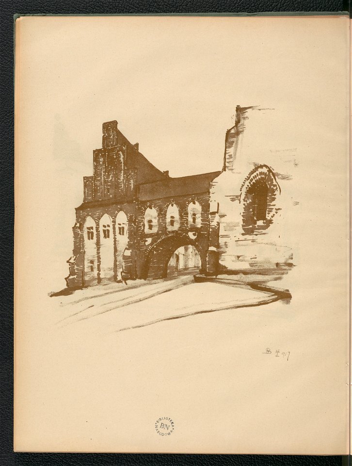 Architektura polska - szkice kompozycyjne 1920 (100553285)