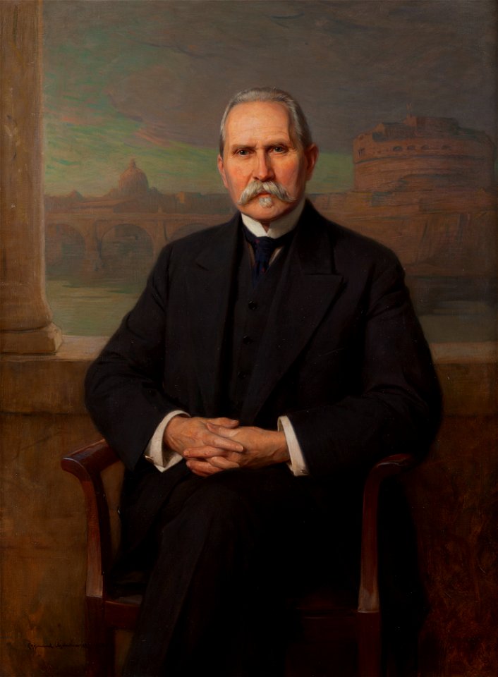 Zygmunt Ajdukiewicz - Portrait of Kazimierz Chłędowski - MNK II-a-786 - National Museum Kraków