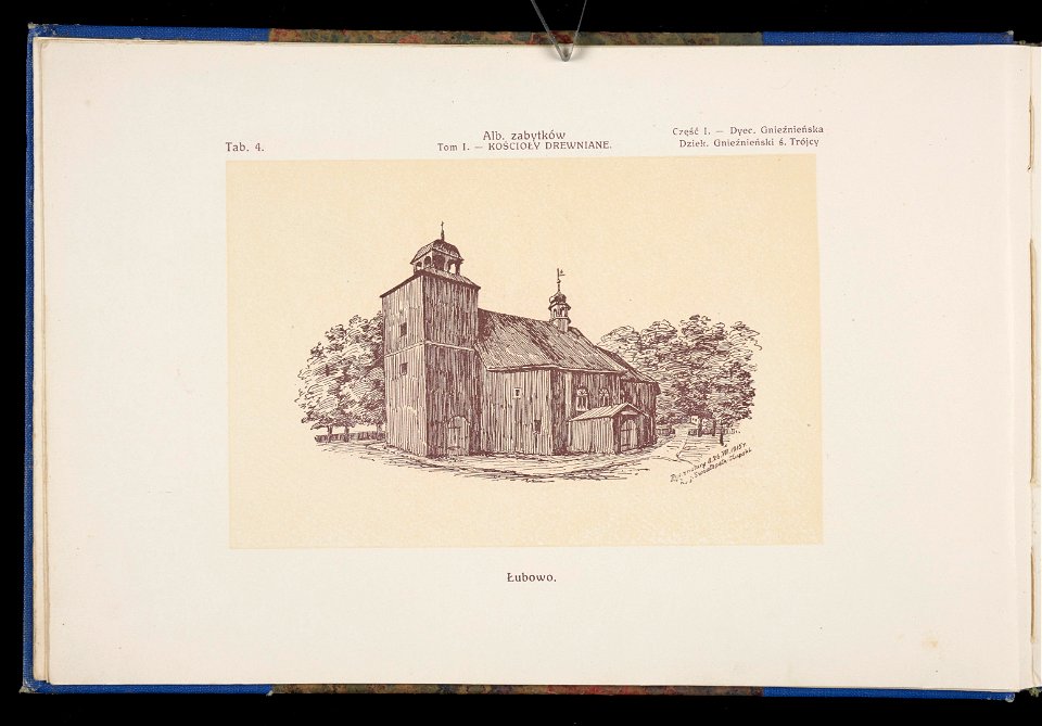Album naszych zabytkow. T. 1, Koscioly drewniane. Cz. 1, Dyec. gnieznienska 1917 (83994836)