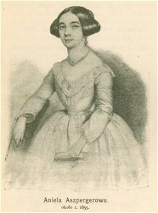 Aniela Aszpergerowa około r. 1855 (79328)