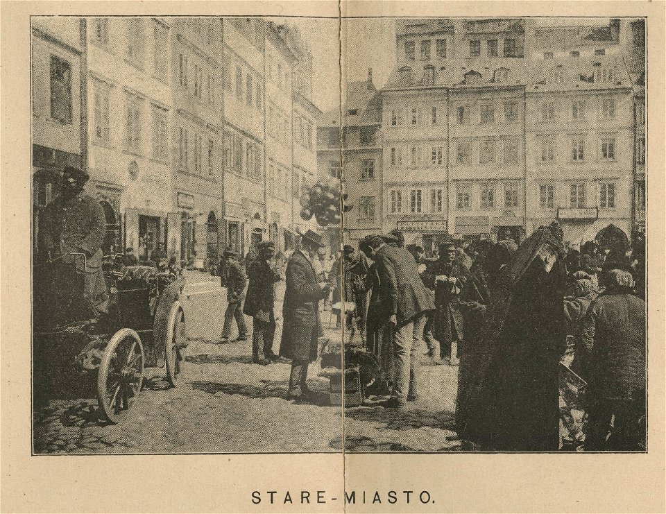 Album Warszawy według fotograficznych zdjęć K. Brandla - Stare - Miasto (59178)