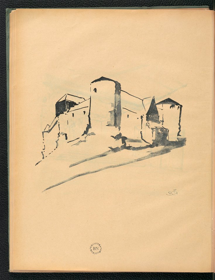 Architektura polska - szkice kompozycyjne 1920 (100552873)