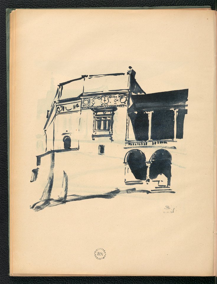 Architektura polska - szkice kompozycyjne 1920 (100552833)