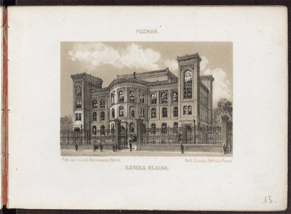 Album miasta Poznania - 18 pamiatkowych widokow rysowanych podlug natury i litografowanych post 1871 (6952457)