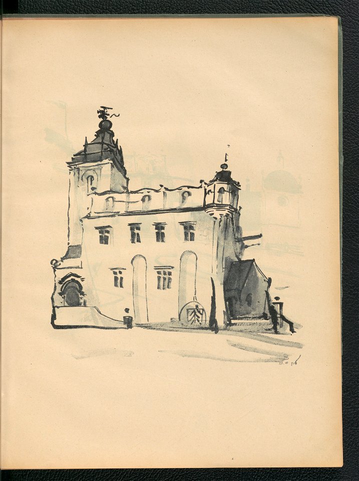 Architektura polska - szkice kompozycyjne 1920 (100552794)
