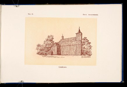 Album naszych zabytkow. T. 1, Koscioly drewniane. Cz. 1, Dyec. gnieznienska 1917 (83997927)