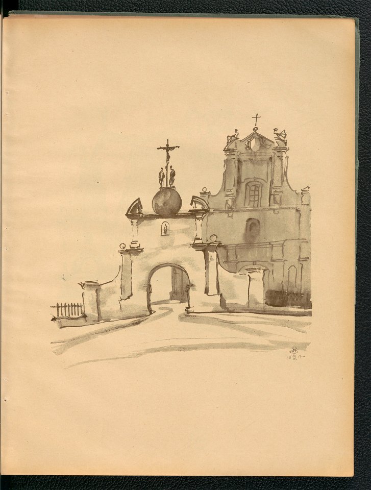 Architektura polska - szkice kompozycyjne 1920 (100553056)