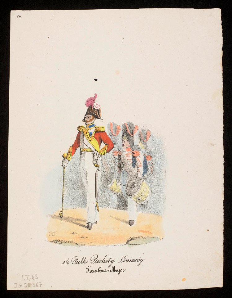 14. Pulk Piechoty Liniowey Tambor-Major 1829 (116306843)