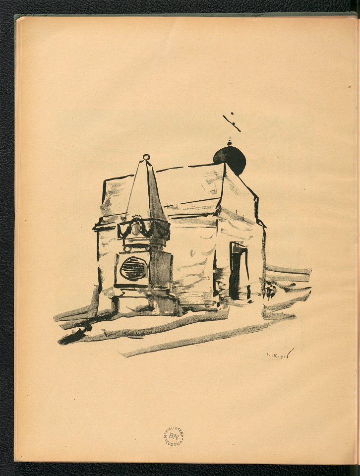 Architektura polska - szkice kompozycyjne 1920 (100553604)