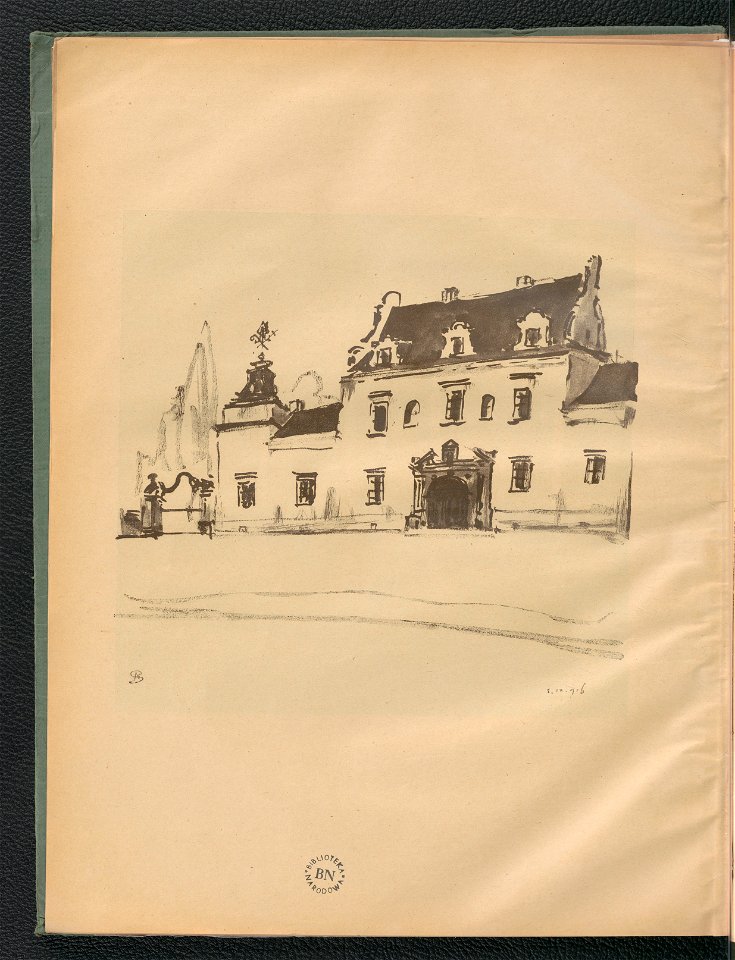 Architektura polska - szkice kompozycyjne 1920 (100552615)