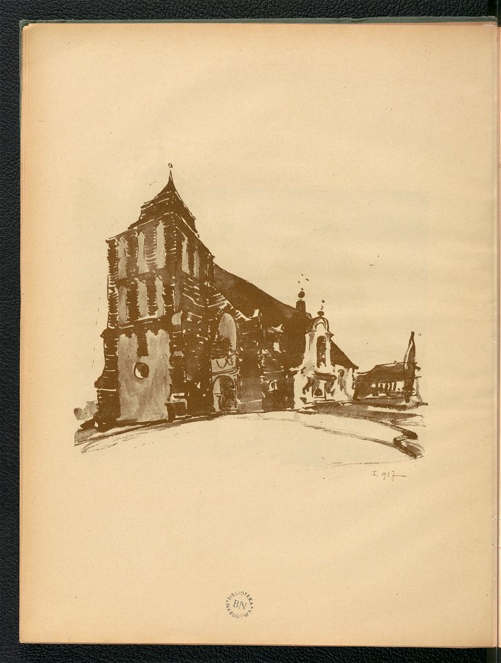 Architektura polska - szkice kompozycyjne 1920 (100553260)