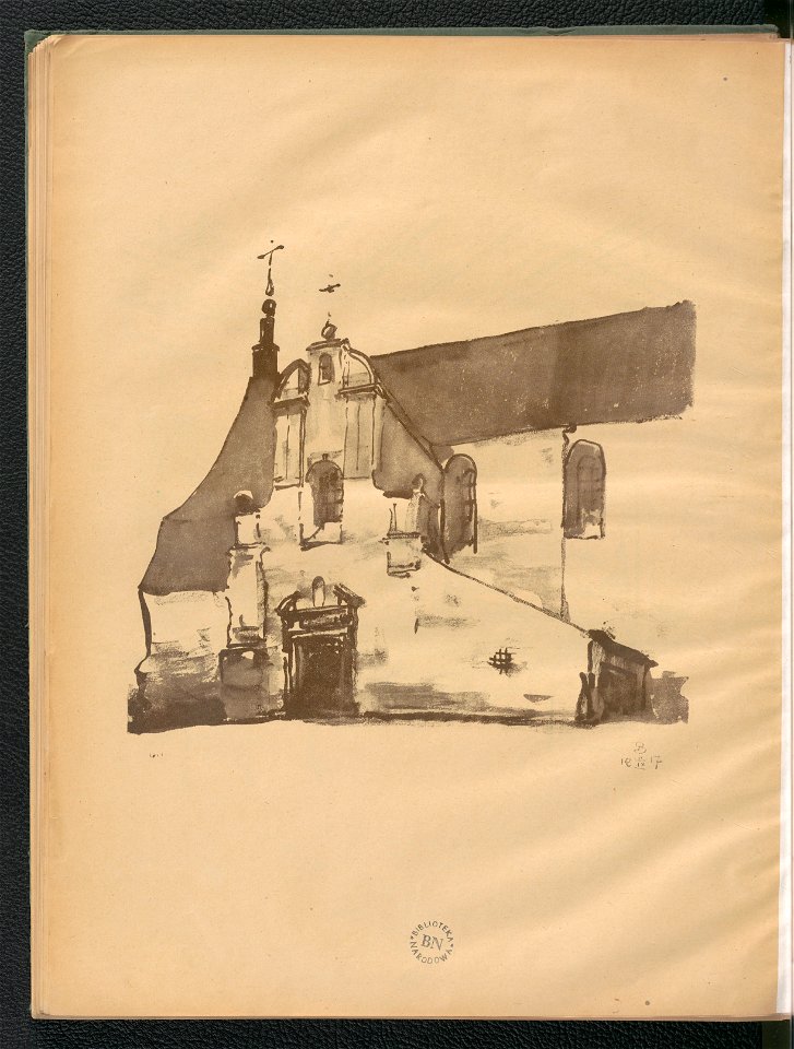 Architektura polska - szkice kompozycyjne 1920 (100554650)