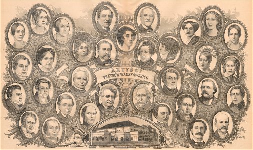 Artyści teatrów warszawskich 1833 r. (76942)