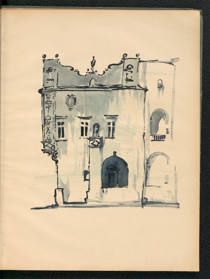 Architektura polska - szkice kompozycyjne 1920 (100553413)