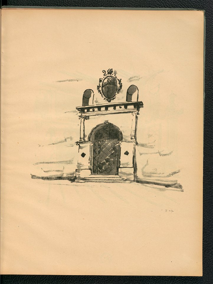 Architektura polska - szkice kompozycyjne 1920 (100553660)