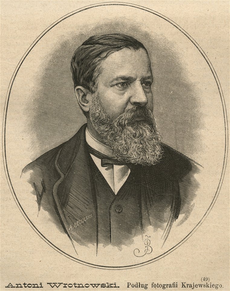 Antoni Wrotnowski, (Podług fotografii Krajewskiego) (58952)