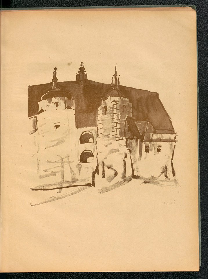 Architektura polska - szkice kompozycyjne 1920 (100552705)
