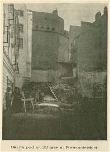 Baszta pod nr. 22 przy ul. Nowomiejskiej (79570)