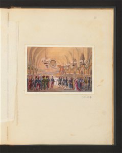 Bal w Sukiennicach wydany z okazji wkroczenia wojsk polskich pod dowodztwem ksiecia Jozefa Poniatowskiego do Krakowa w lipcu 1809 roku 1838-1853 (115450548)