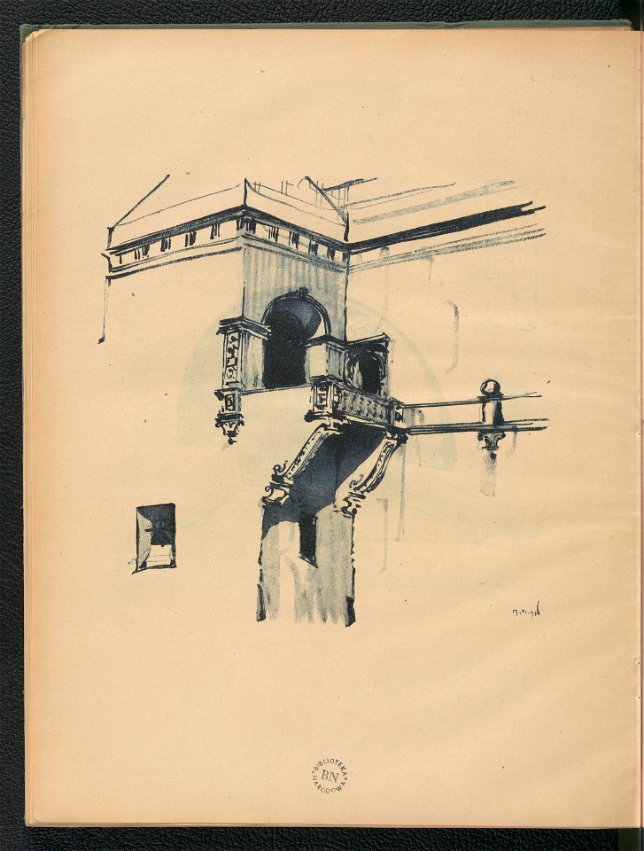 Architektura polska - szkice kompozycyjne 1920 (100554227)