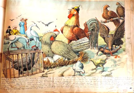 BASA-947K-1-4-47-World War I cartoon by Sava Zlachkin