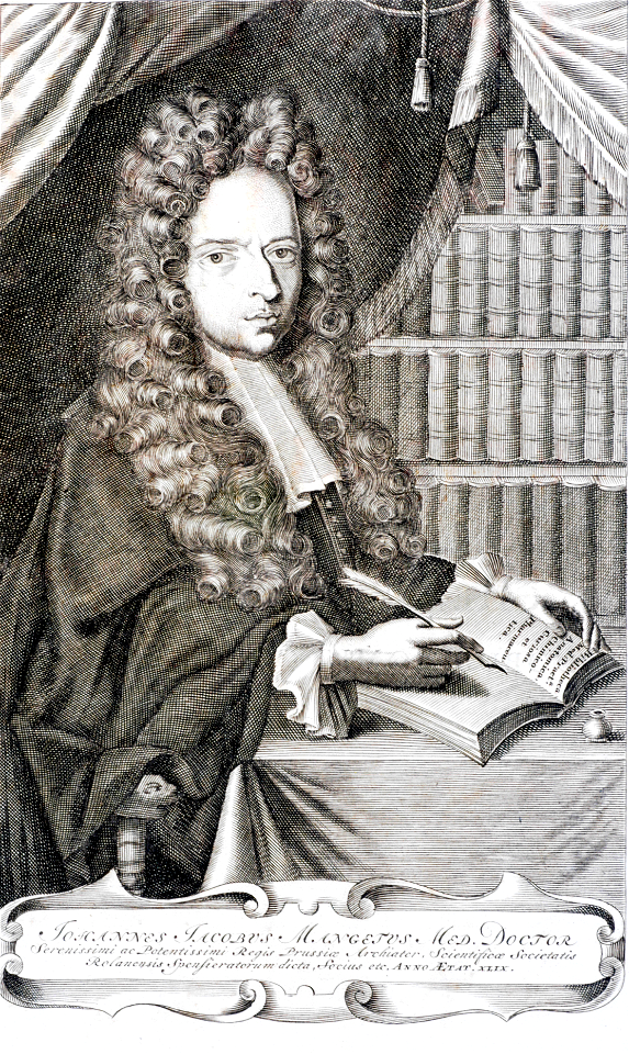 Bibliotheca chemica curiosa RGNb1035413x.01.vol 1.portrait Jean-Jacques Manget