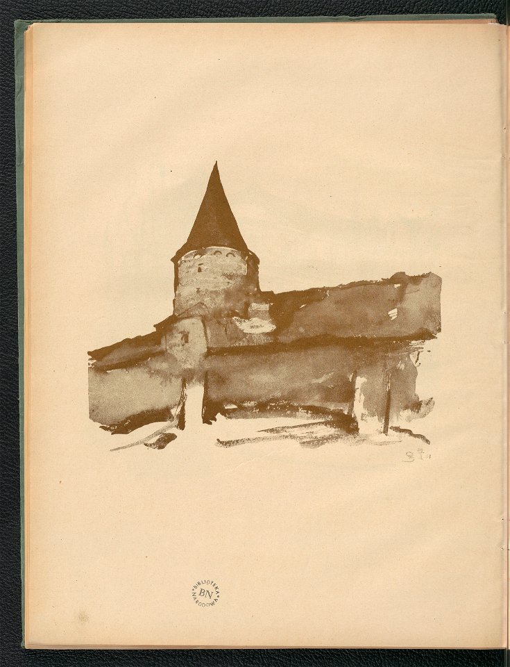 Architektura polska - szkice kompozycyjne 1920 (100552741)