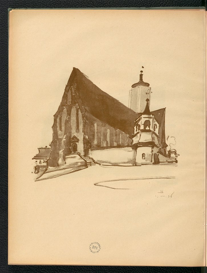 Architektura polska - szkice kompozycyjne 1920 (100553339)