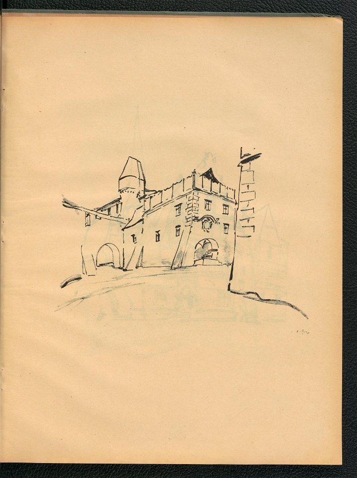 Architektura polska - szkice kompozycyjne 1920 (100554096)