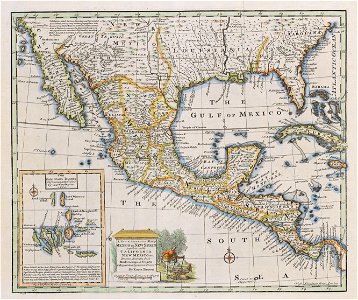 Bowen Mexico or New Spain 1752 UTA