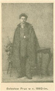 Bolesław Prus właśc. Aleksander Głowacki w r. 1862 (80868)