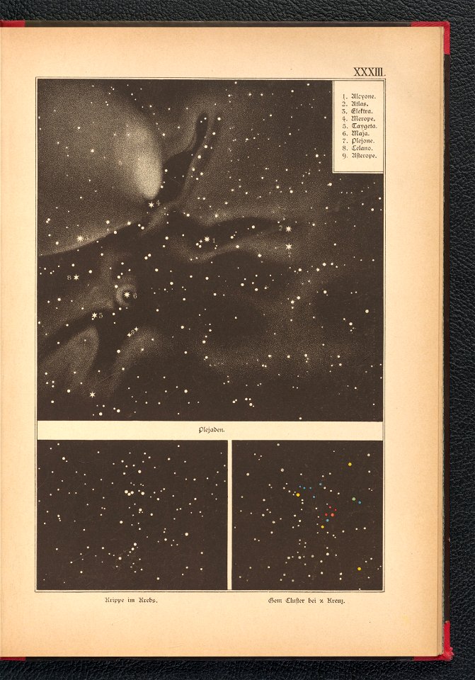 Bilder-Atlas der Sternenwelt - eine Astronomie fur jedermann 1888 (128495779)