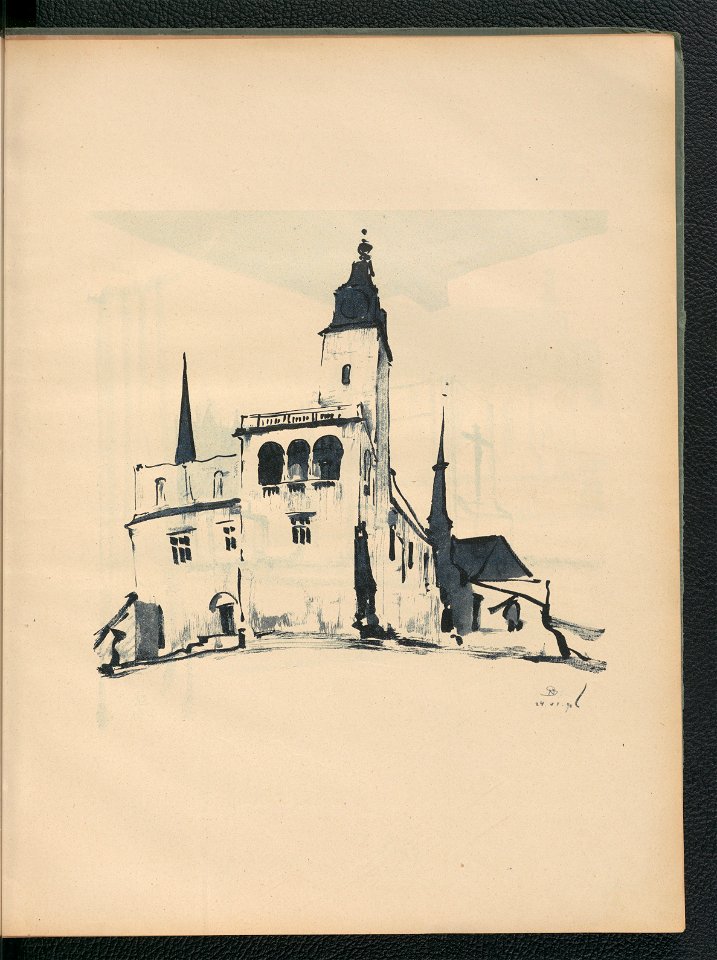 Architektura polska - szkice kompozycyjne 1920 (100552813)