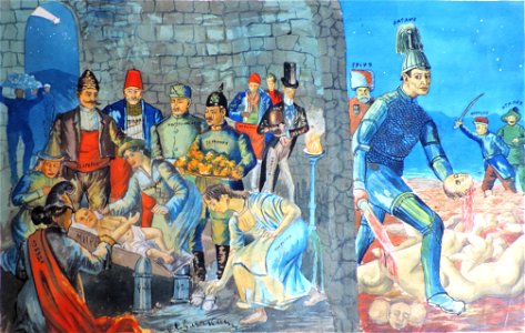 BASA-947K-1-3-2-World War I cartoon by Sava Zlachkin