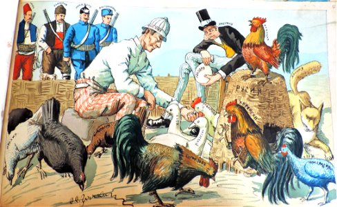 BASA-947K-1-4-16-World War I cartoon by Sava Zlachkin