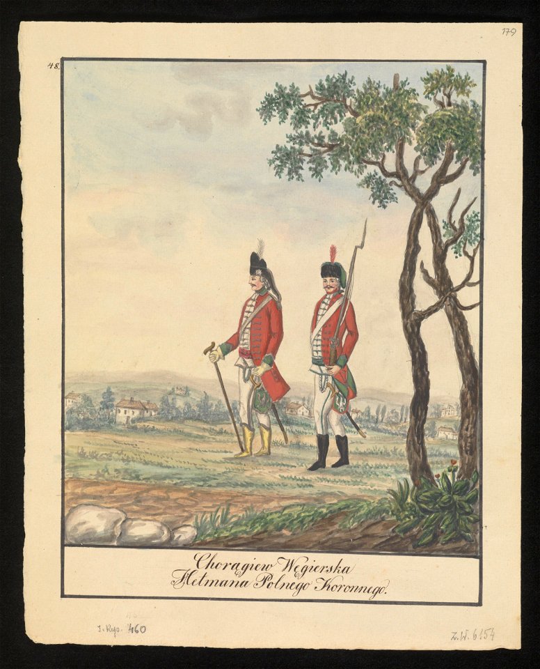 Choragiew Wegierska Hetmana Polnego Koronnego. 1847 (72495086)