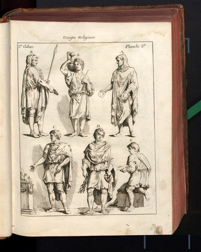 Costume des anciens peuples. T. 1 1772 (789535)