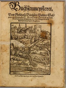 Büchsenmeysterei 1531 CHF