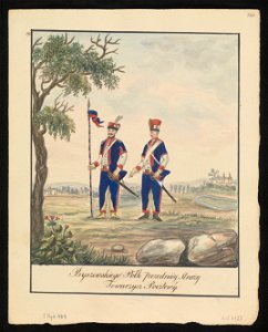 Byszewskiego Polk przedniey ! Strazy - Towarzysz Pocztowy. 1847 (72494829)